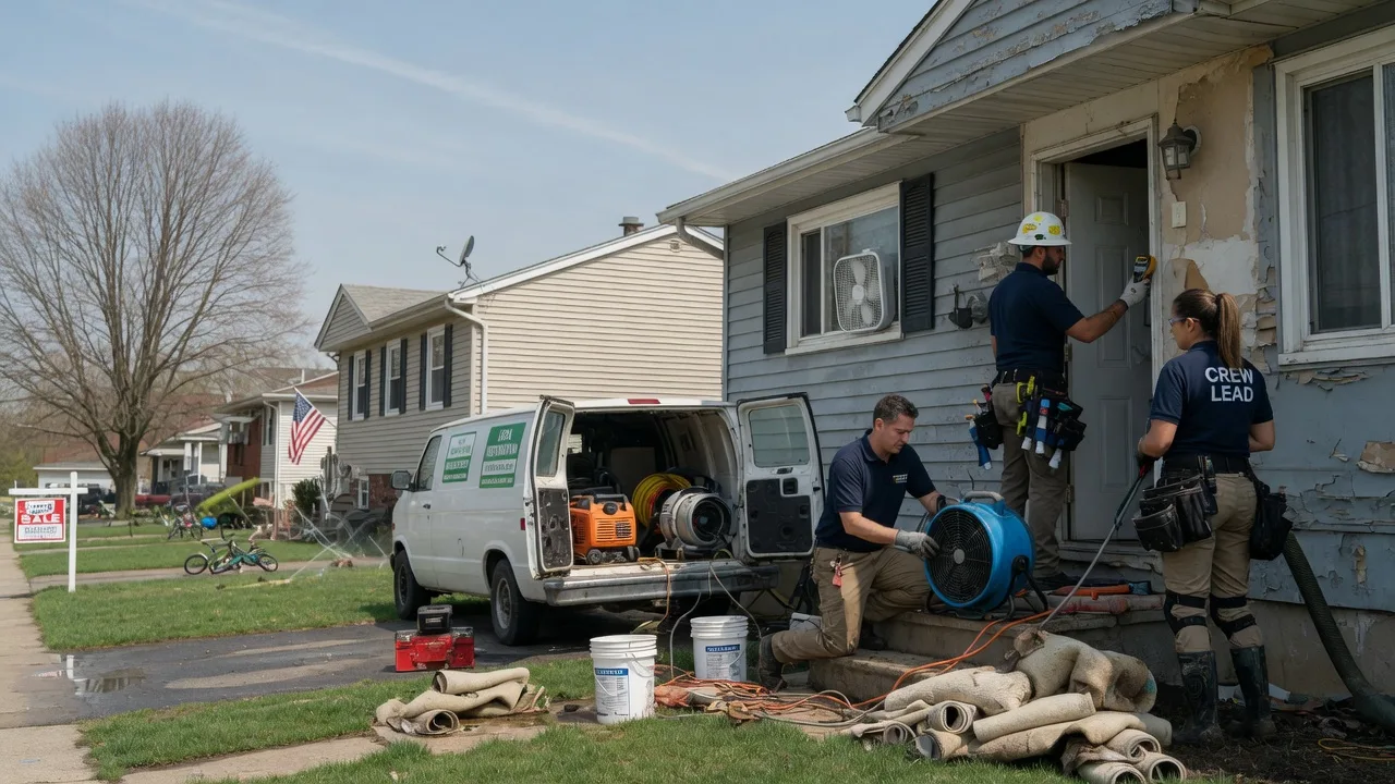 Flood Cleanup in Bidwell, OH near me