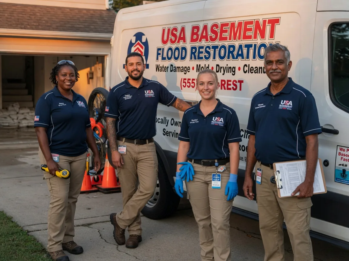 Basement Flood Cleanup company in Bidwell, OH