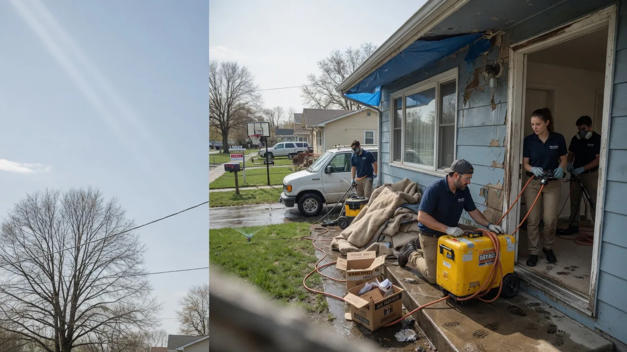 Basement Flood Cleanup in Bidwell, OH near me